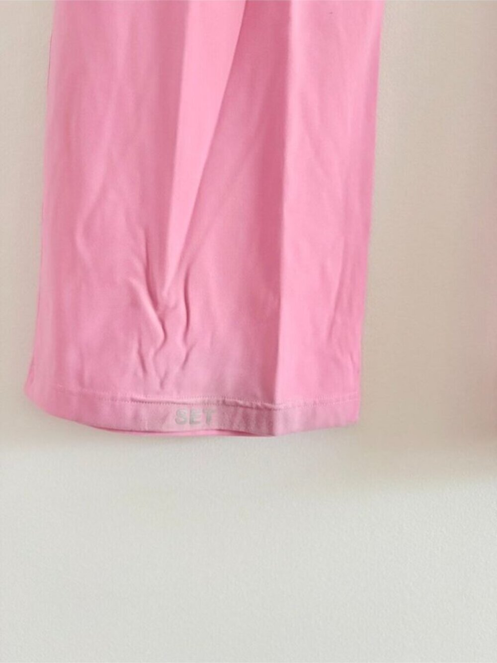 Set Active Sportbody Flare Leg Leggings Bubblegum Pink Size Medium - Picture 5 of 7